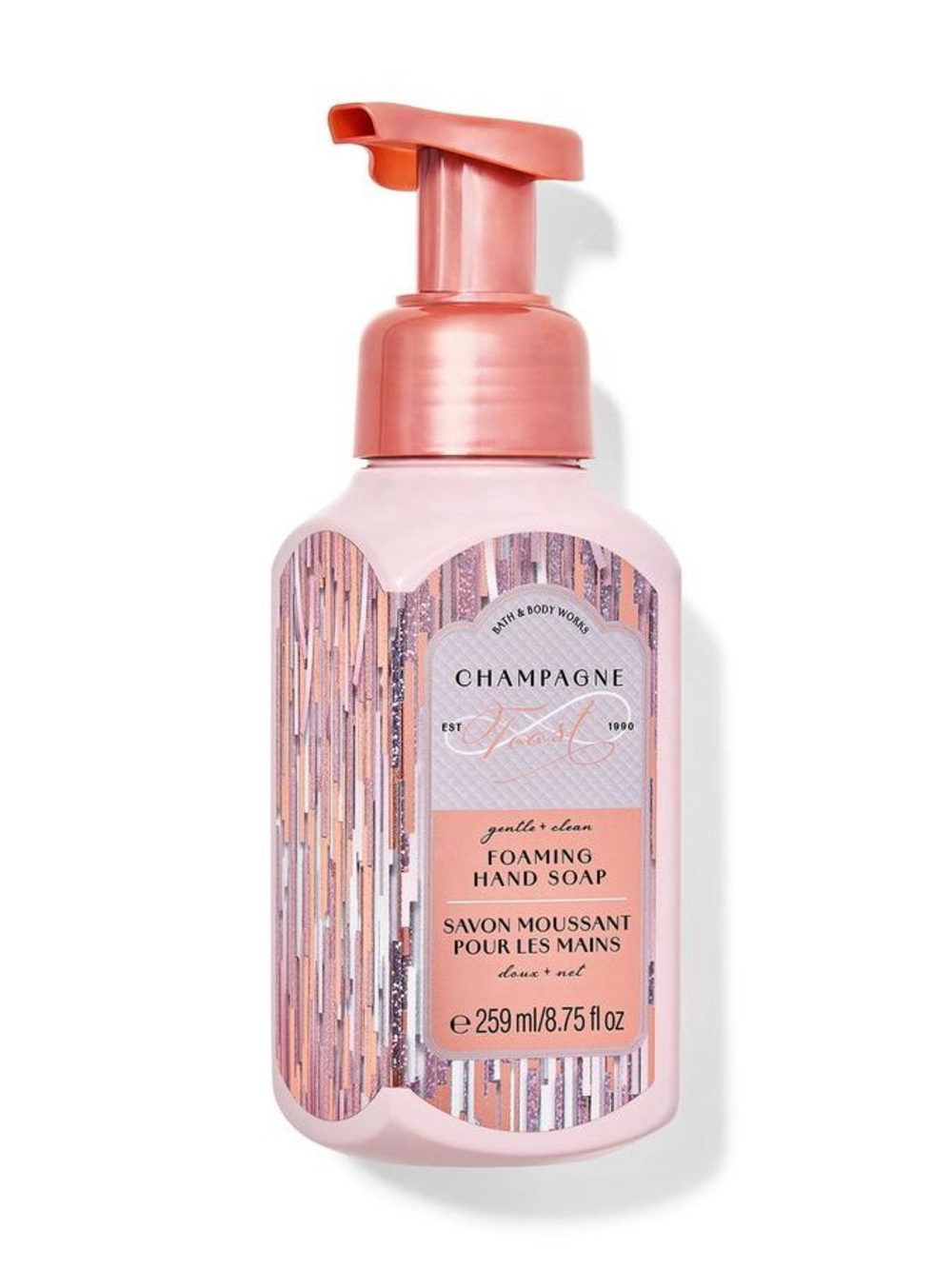 Bath & Body Works Champagne Toast Foaming Hand Soap —champagne, tangerine New